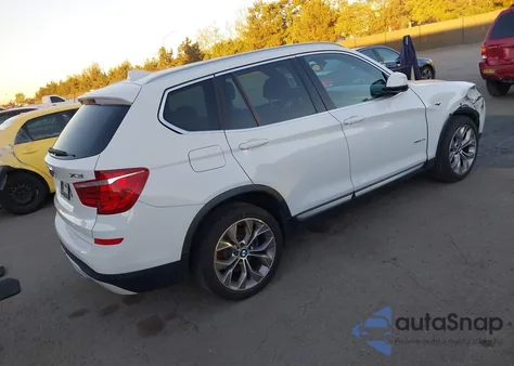 2017 BMW X3 xDrive28I from USA, damaged, VIN 5UXWX9C5XH0T00463